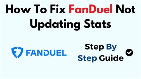 why is fanduel not working|fanduel not updating.